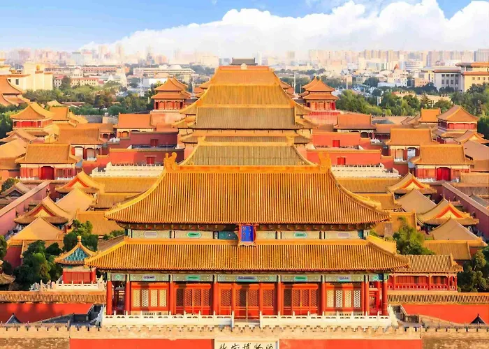 Happy Dragon Saga Hotel With Terrace-- Free Wifi Unlimited For Westen Software And Fluent English Speaking,Tourist Ticket Service&Food Recommendation,Near Tian\'Anmen Forbidden City,Wangfujing Walking Street,Easy To Get Any Tour Sights By Metro